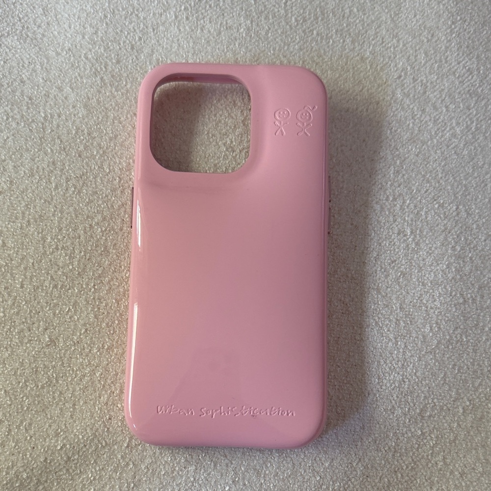 Urban sophistication pink bubble iPhone 15 Pro case never used